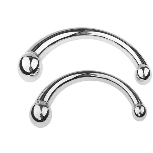 Anal Hooks 5858 Steel Elegant Double Anal Stainless Ended Hook 0130